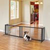 Richell Large Freestanding Metal Mesh Pet Gate