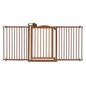 One Touch Gate II (Option: Wide in Brown)